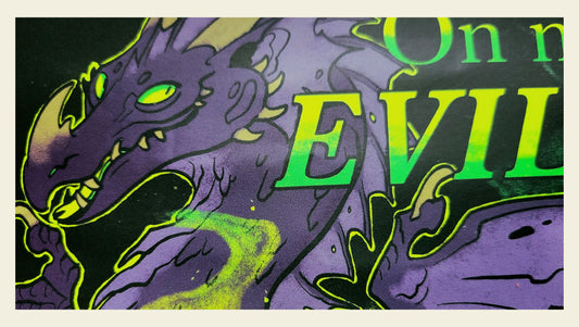 On My Way to do Evil Deeds | Bumper Sticker
