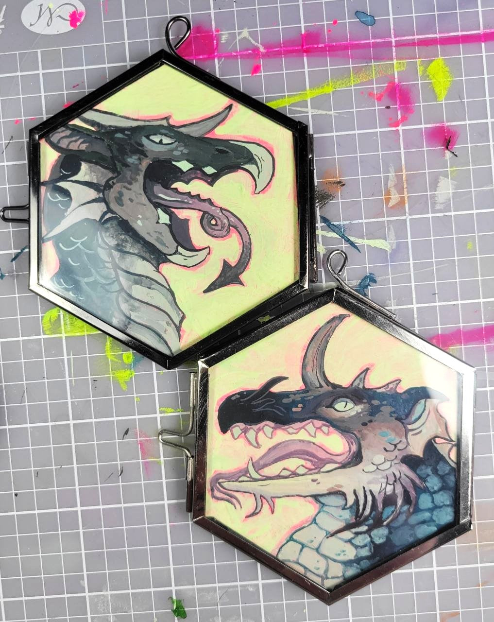Hexagon Dragons - Original