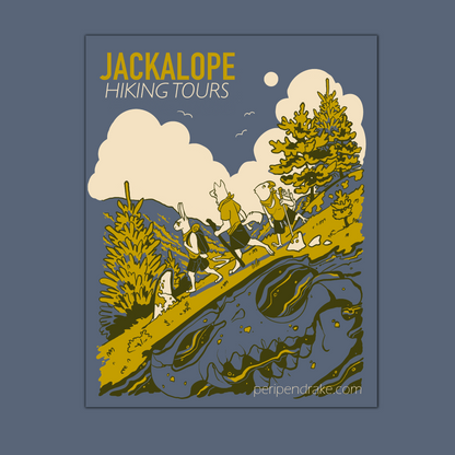 Jackalope Hiking Tours | Print