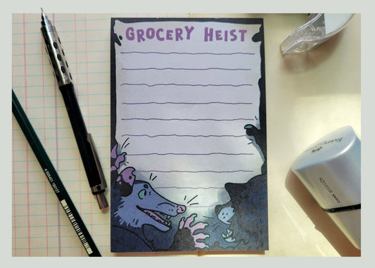 Grocery Heist | Notepad