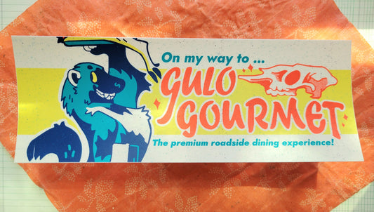 Gulo Gourmet | Bumper Sticker