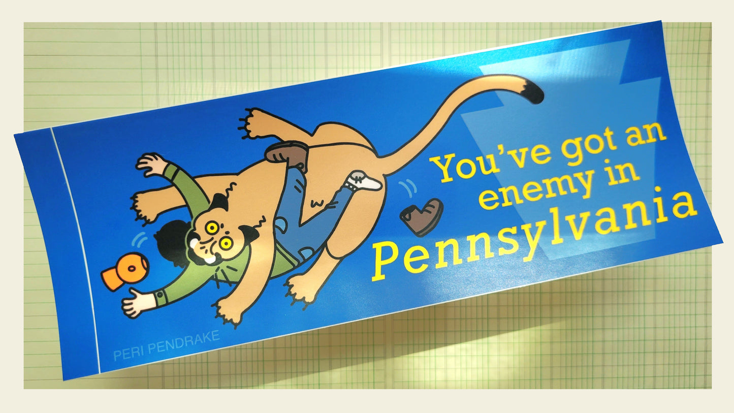 You've Got an Enemy in PA | Bumper Sticker