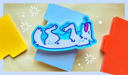 Sleepy Wolf | Sticker