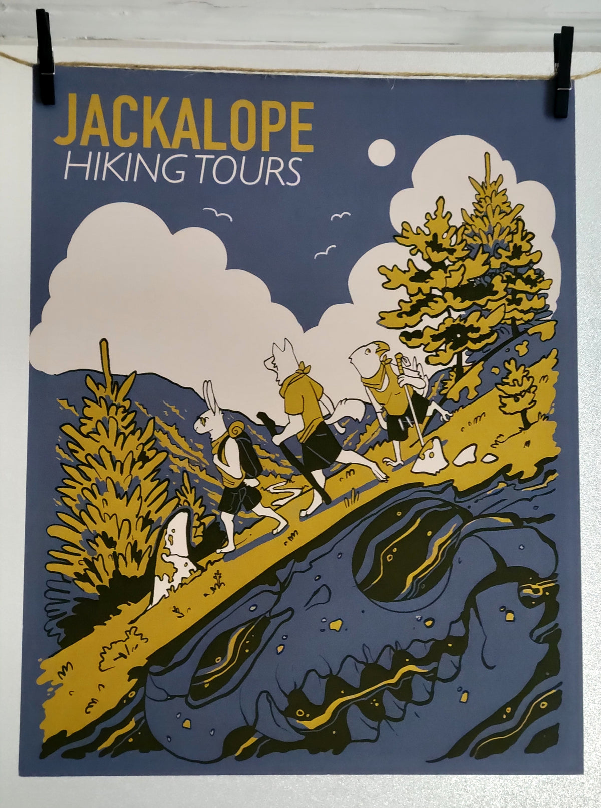 Jackalope Hiking Tours | Print