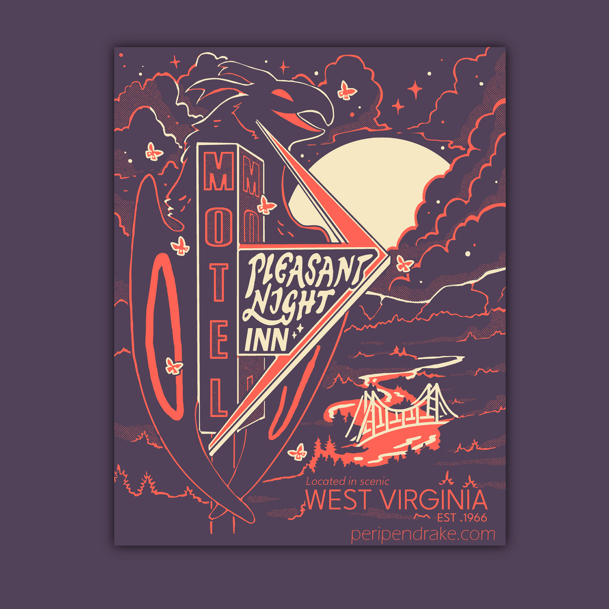 Pleasant Night Inn | Print