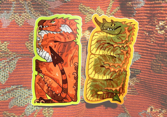 Wyrm and Wyvern | Sticker