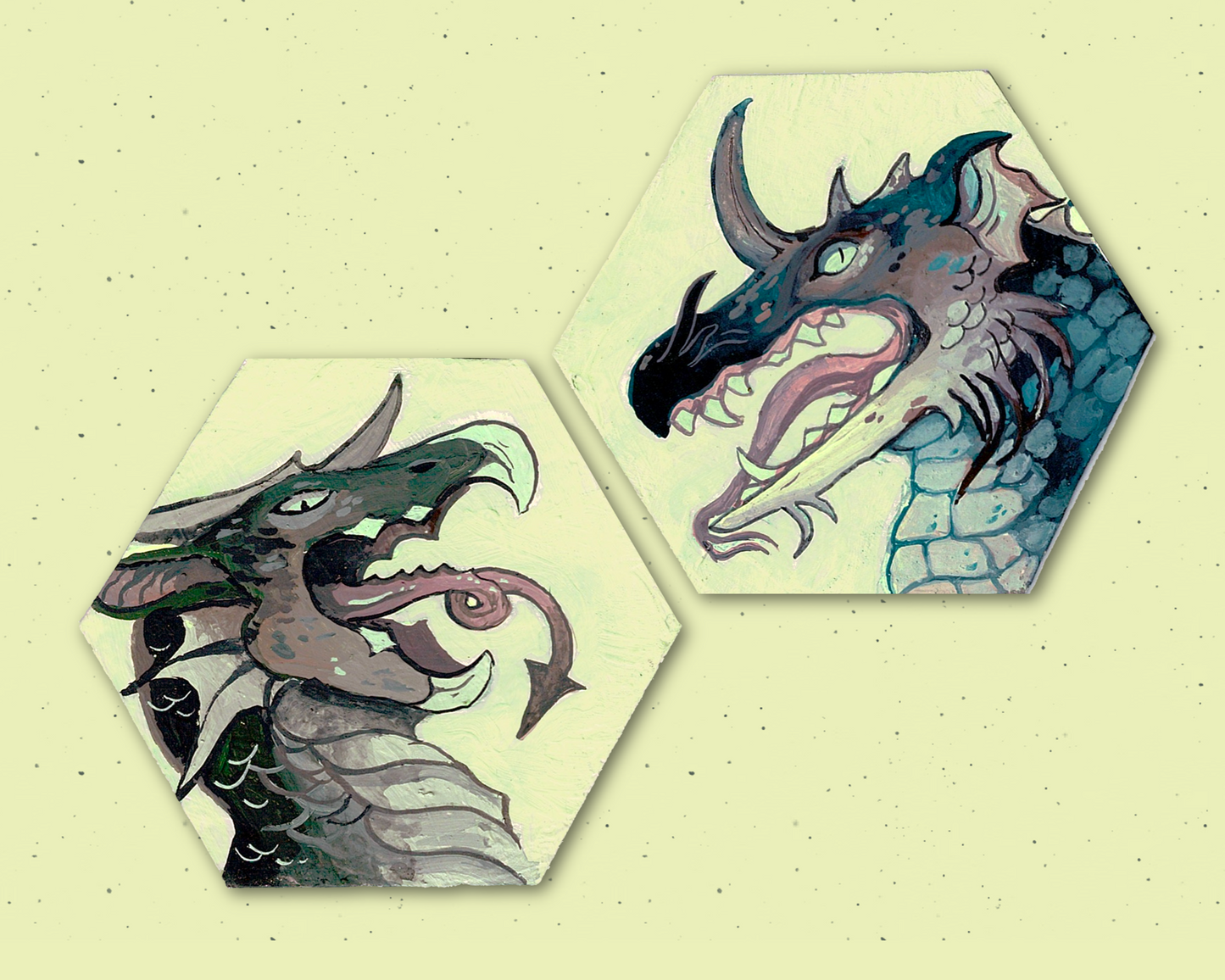 Hexagon Dragons - Original