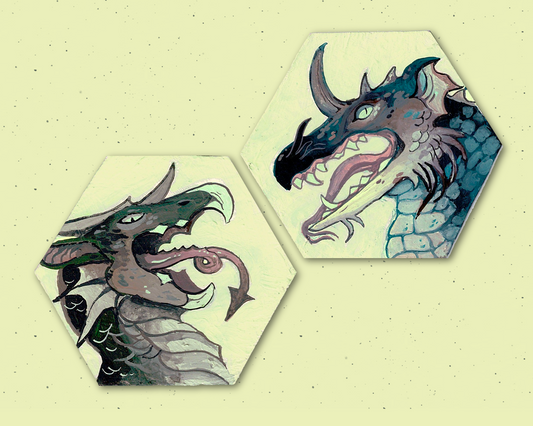 Hexagon Dragons - Original